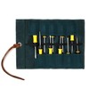 Tool Roll Up Pouch, Heavy Duty 16oz Waxed Canvas Small