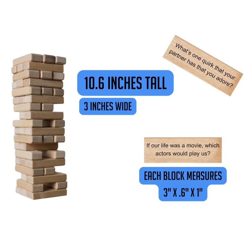 NORTH AMERICAN WEEKEND Falling with Love Tumbling Tower Game™ -