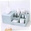 LABRIMP Cosmetic Container Tissue Organizer Box Multifunctional Sundries Holder for