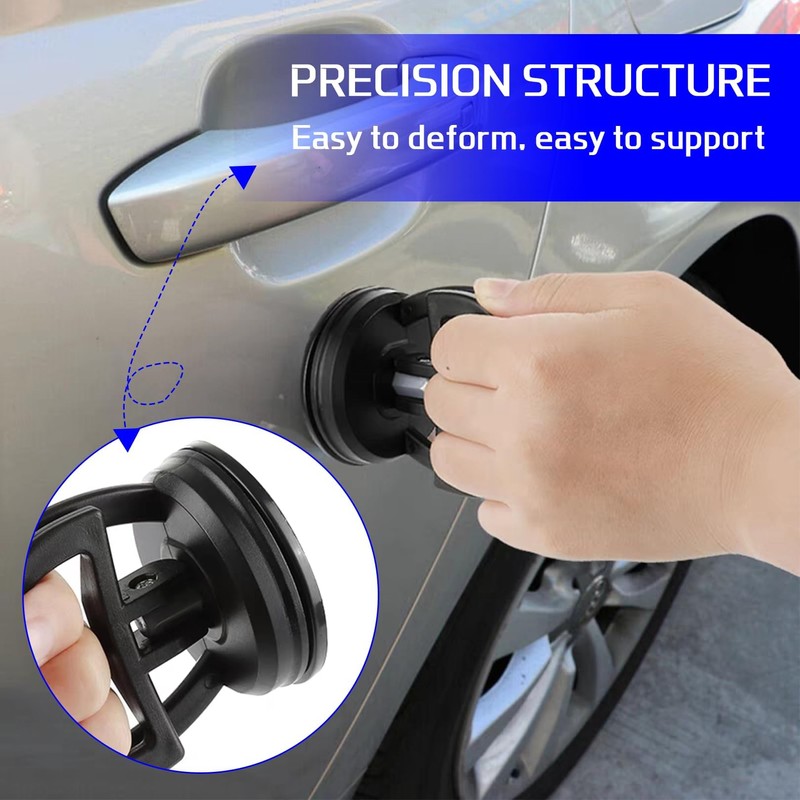 2 Pieces Car Small Dent Puller Kit,Car Dent Suction Puller,Powerful