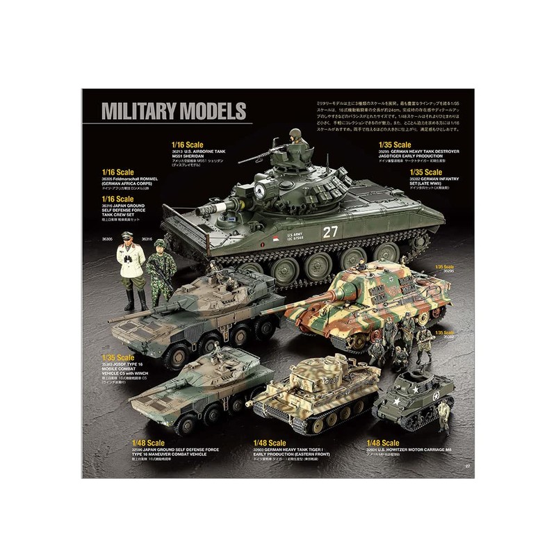 Tamiya 64445 Tamiya Catalog 2023 Scale Model Version (Supplemented Version)