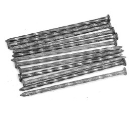 Huttig-Grip Wood and Hardboard Siding Nail 3-1/2 inches 16d 11 Gauge Spiral Shank, Galvanized Finish - 1 lb Pack of 80 Nails