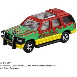 TAKARA TOMY Dream Tomica SP Jurassic World Tour Vehicle – Die-Cast Mini Car Toy, Ages 3+