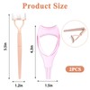 Neyeau 2 Pcs Mascara Shield,3 In 1 Eyelashes Tools Mascara