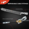A-Premium Rear Driver Side Parking Brake Cable Assembly Compatible with