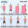 SOFTSPUN Microfiber Hair, Hand & Face Towel Set of 1