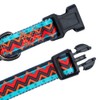 Rhea Rose Tribal Dog Collar Aztec Pattern Adjustable Collars Medium