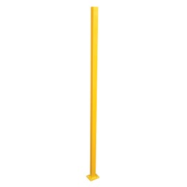 Vestil APG-P6-L Steel Adjustable Perimeter Guard Systems in Line Post 72 in. Yellow
