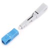10Pcs Fiber Optic Quick Connector UPC FTTH SC/APC Embedded Fast