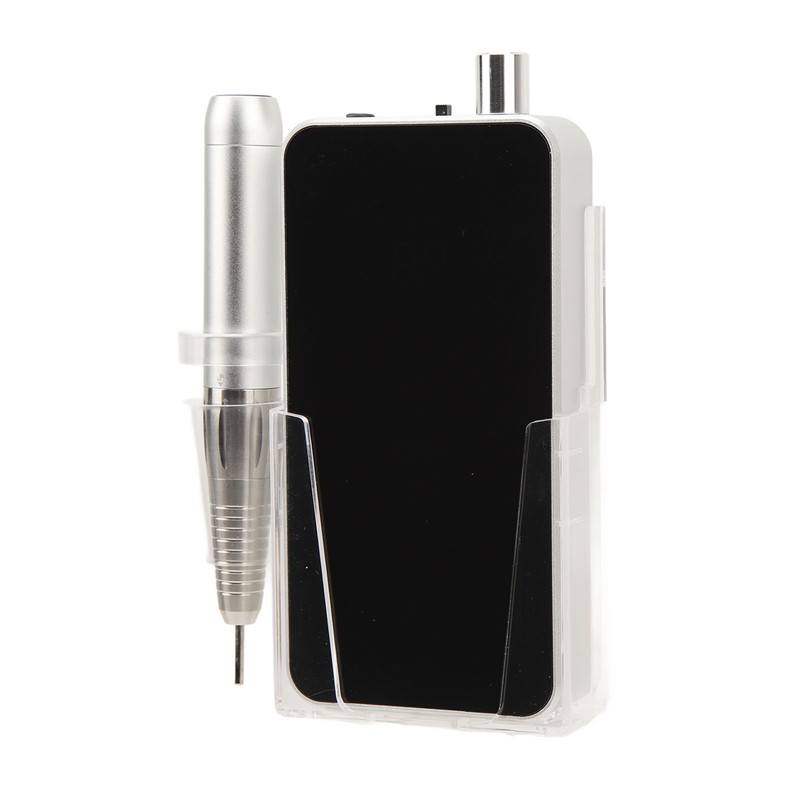 Rechargeable Manicure File 0 To 35000rpm Large Screen Display Electric