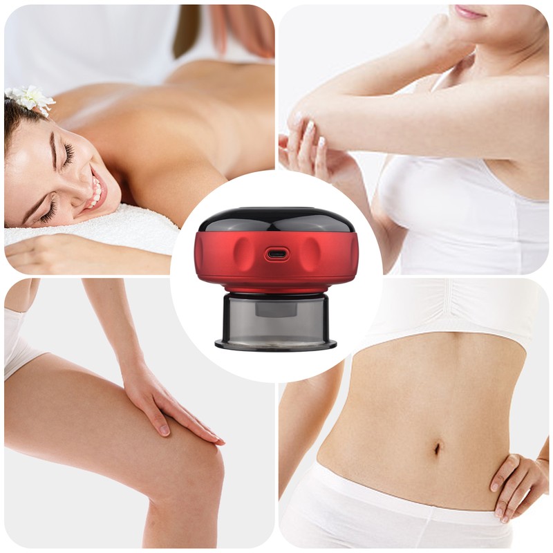 Electric Heat Cupping Device 12 Model Wireless Intelligent Vacuum Scraping