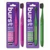 Burst Nova Toothbrush (2 Pack/Pink & Green) | Sonic Powered