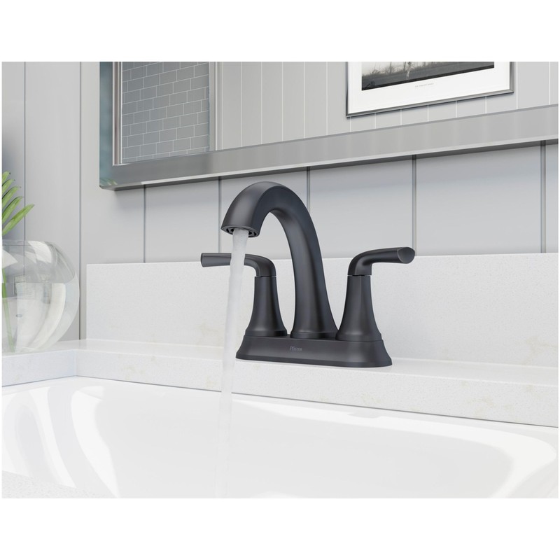 Pfister LG48-MCA0 McAllen 1.2 GPM Centerset Bathroom Faucet with TiteSeal