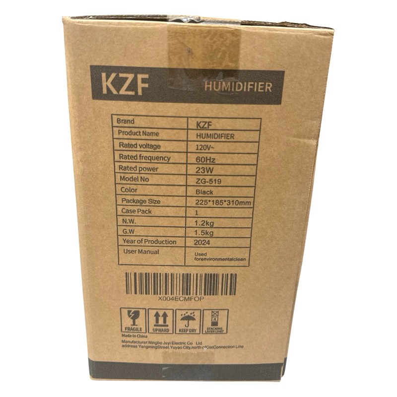 KZF 6L Top Fill Humidifiers for Bedroom & 60H Runtime