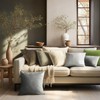 Phantoscope Pack of 2 Velvet Decorative Throw Pillow Covers Soft