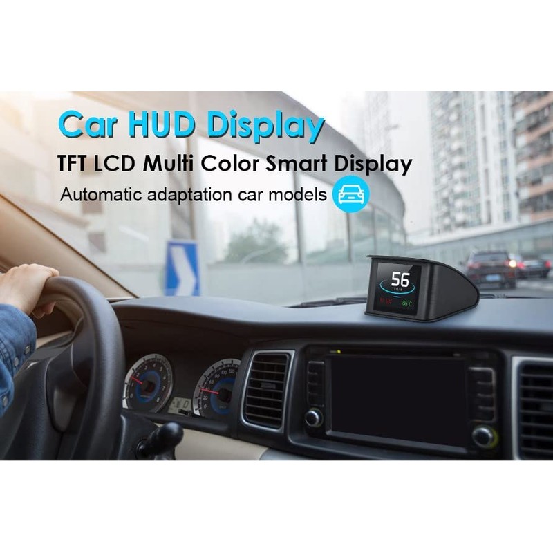 visualización Heads Up, P10 universal HUD Head Up Display OBD2