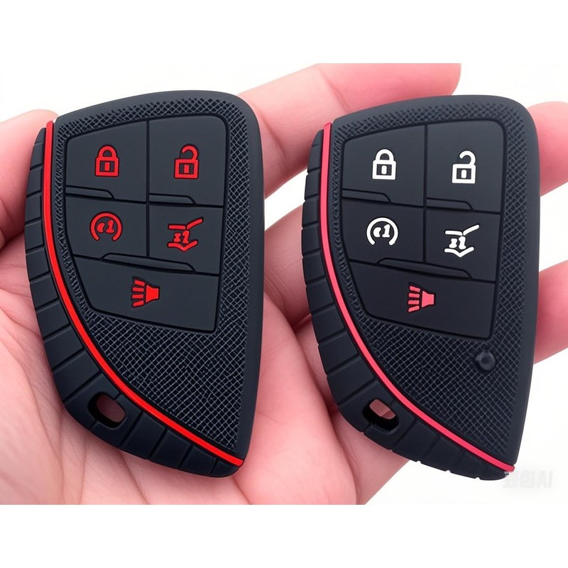 2 Pack Key Fob Cover for 2025 2024 Chevy Equinox