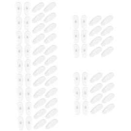 Minkissy 5sets Replacement Nose Pads for Glasses Foam Nose Rest Pads -resistant 20pairs*5