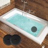 V-TOP Bathtub Drain Stopper 2 Pack, 5 inches Silicone Tub