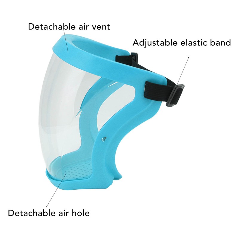 2pcs Protective Face Cover Dustproof Safety Elastic Belt Reusable Face