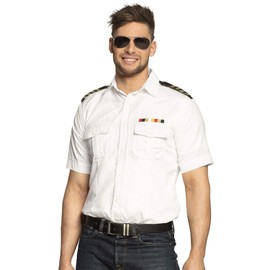 Boland - Captain Costume, Shirt, Shirt for Men, Sailor, Fancy Dress, Theme Party, Carnival