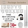 VANGOLD Wall Clock 26"~39",Super Long Warranty 90 Days, Free Replacement