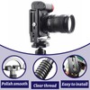 Pack of 2 1/4-20 UNC Stainless Steel Tripod Screws with