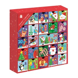 Giftmaker Fill Your Own Christmas Advent Calendar Cute Festive Santa & Friends