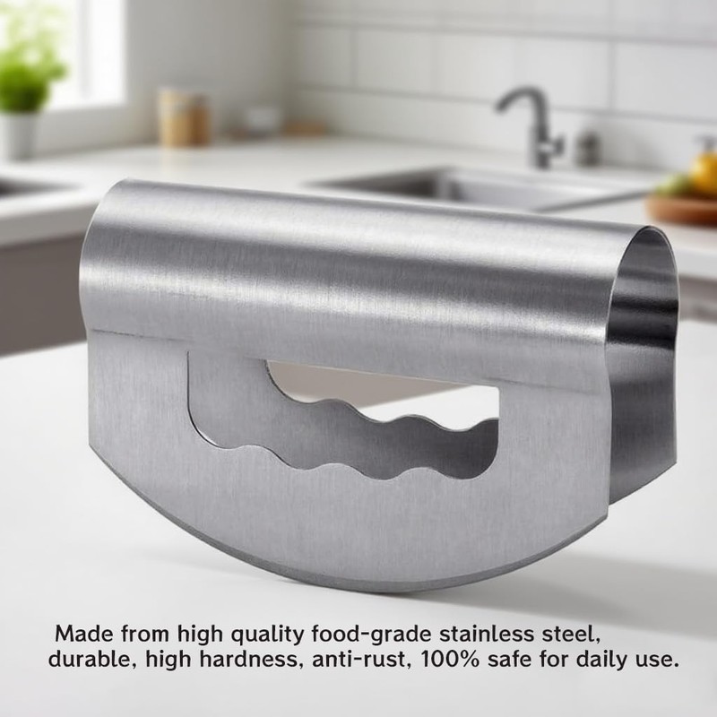 TanDraji Salad Chopper with Protective Cover - Double Blade Salad