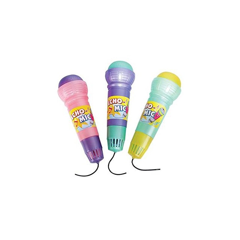 Translucent Echo Mic Magnifies Voice - Pack of 2