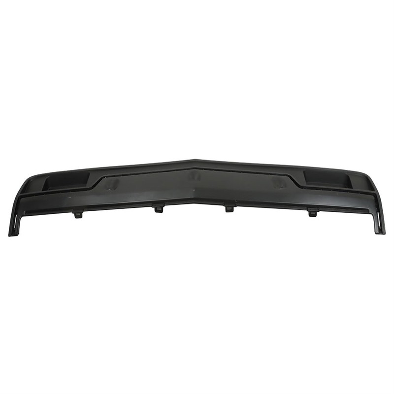 TJHSM Plastic Front Bumper Filler Panel Black with Deputy Decorate