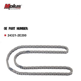 MPLUS Transfer Case Chain 24321-2E200 fit 14-19 Kia Optima Soul Forte Forte5 2.0L DOHC (142 Links)