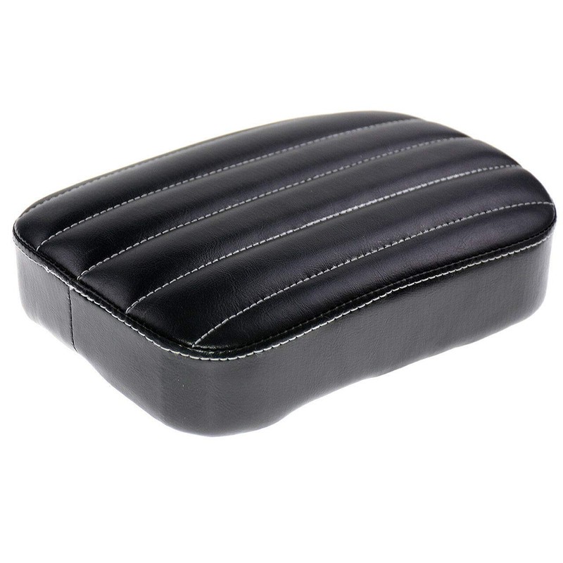 YIBO Motorcycle Rear Seat Cushion Pillion Seat with 6 Suction