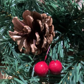 Premier Decorations 2.7M Berry And Cone Garland