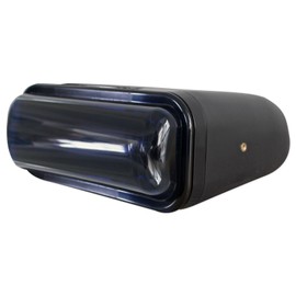 Rockville RMH200B Single DIN Marine Receiver Waterproof Gimbal Housing Black