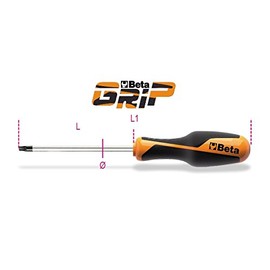 Beta 12670015 Model 1267 TX15 Drivers for Torx Head Screws with Handles, T15