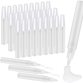 30 Pcs Art White Glue Stick Pens, Quick Dry Tacky Glue Pens Precise Apply Liquid Glue Pens Classroom Supplies for Paper Crafts Supplies Handmade Stationery DIY School Craft Supplies (30, 10ml)