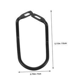 GANAZONO 5 Pcs Heavy Duty Rear Derailleur Protector for Mountain and Folding Bikes Thickened Steel Chain Stay Guard with Reinforced Impact Resistant Structure for Enhanced Gear Protection