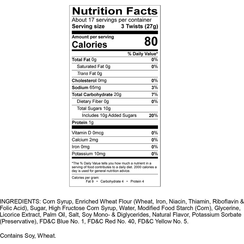 Arndts Fudgery Amish Licorice Twists - Three 16 Oz Pkgs