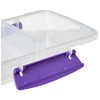 Sistema 61517 KLIP IT Accents Split Food Storage Container, 350