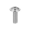 sourcing map Flanged Button Head Socket Cap Screws, M6*18mm Hex