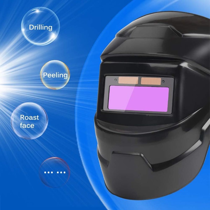 SUNJULY Auto Darkening Welding Helmet, True Color Solar Mask With