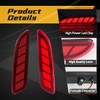 VGETTING LED Rear Reflector Lights For Toyota Corolla Cross 2020-2022
