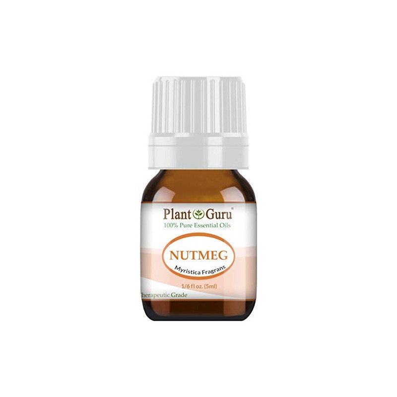 Nutmeg Essential Oil 5 ml 100% Pure Undiluted Therapeutic Grade.