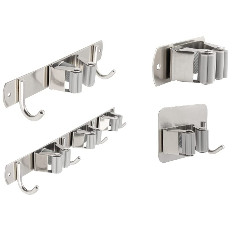 Gedotec Broom Holder Wall | 1 Piece Cleaning Cabinet Organiser