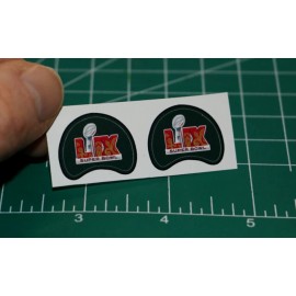 Super Bowl LIX (59) Philadelphia Eagles Football Gumball Helmets *DIECUT DECALS*