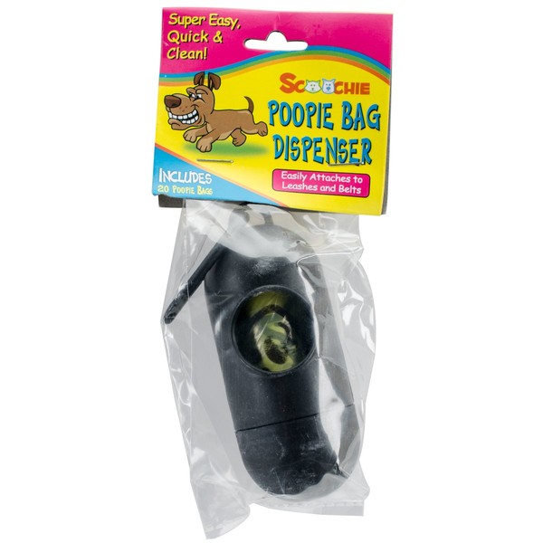 SCOOCHIE PET PRODUCTS Scoochie Dog Waste Bag Dispenser and Refill