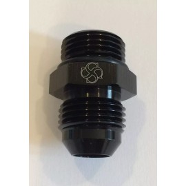 Fasster X804 -6AN Flare to -10 ORB O Ring Boss Adapter AN Fitting ORB BLACK
