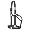 Weaver Leather 35-7385-BK Original Non-Adjustable Nylon Halter with Chrome Plated