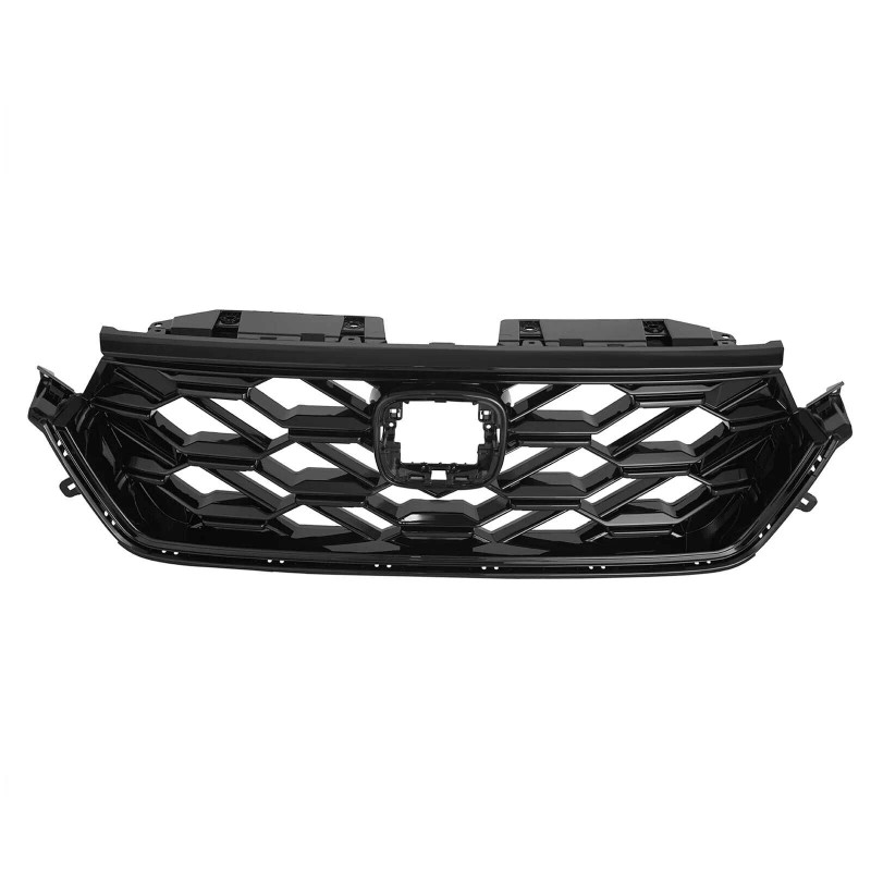 Stunning Front Upper Grille Glossy Black For 2023-2024 Honda CRV